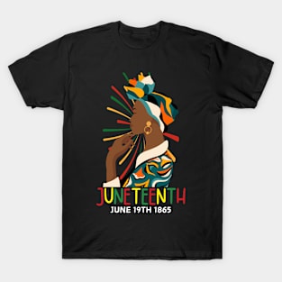 Juneteenth June 19TH 1865 celebrate Juneteenth T-Shirt